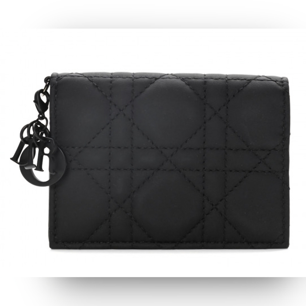 Lady Dior Flap Card Holder